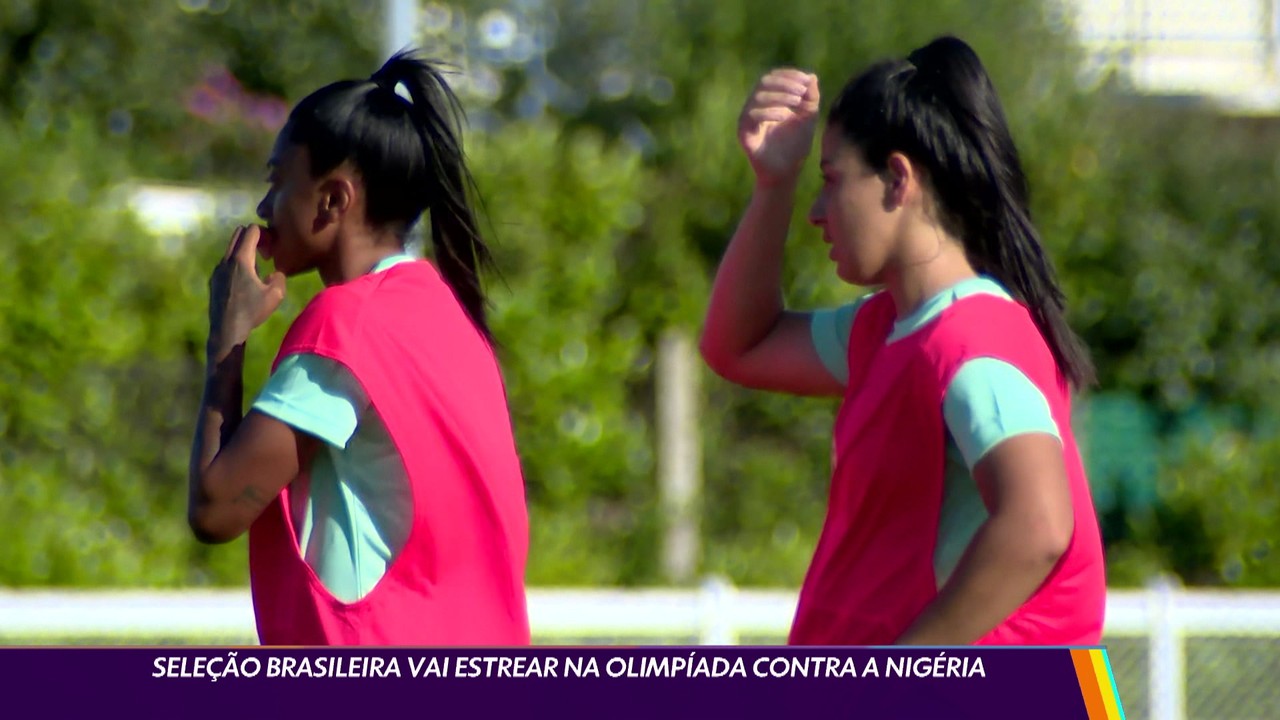 Seleção Brasileira vai estrear na Olimpíada contra a Nigéria