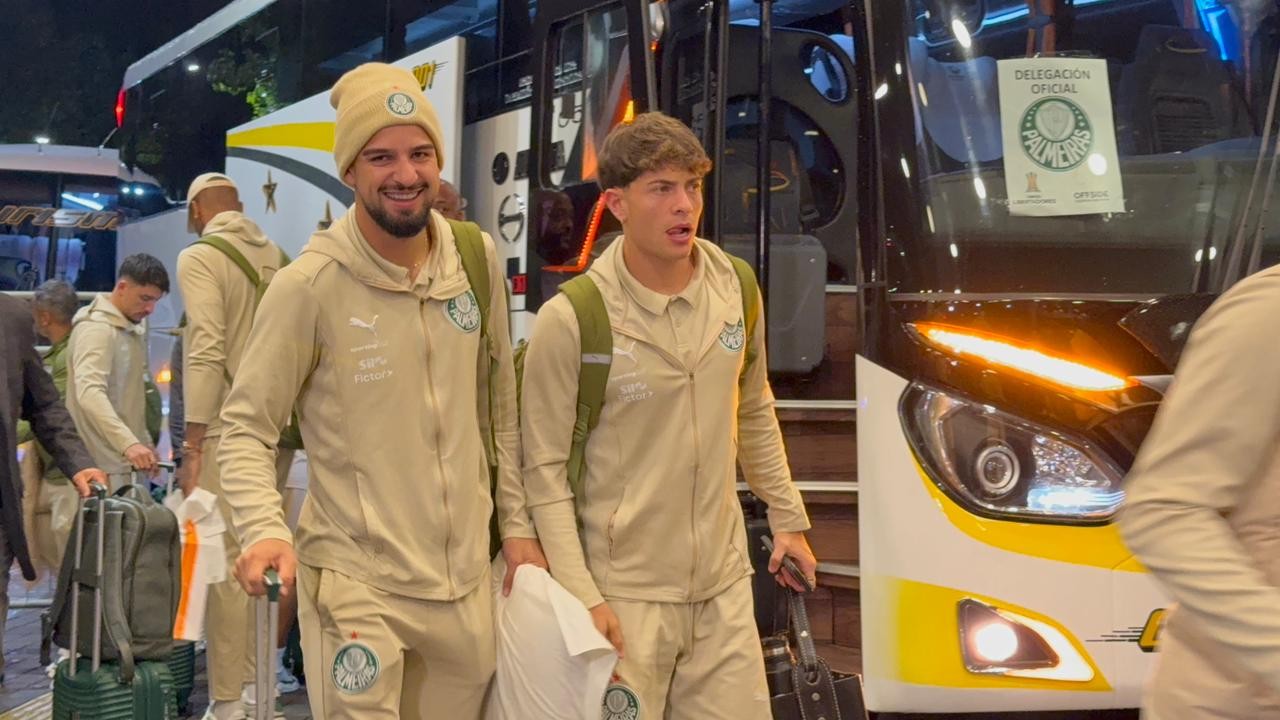 Palmeiras chega em Quito para enfrentar LDU: veja relacionados