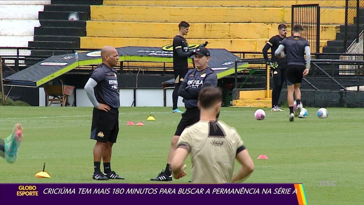 Escalação Criciúma: Sem Rodrigo e Newton, pelo menos duas mudanças no ...