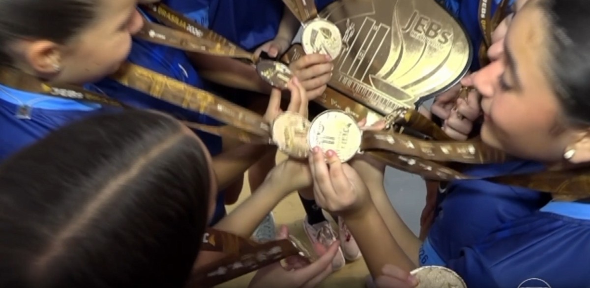 Handebol alagoano brilha e fatura ouro nos Jogos Escolares Brasileiros; assista