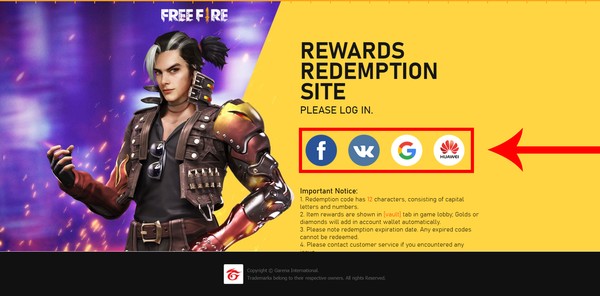 Free Fire Rewards: Como resgatar códigos e aplicar no seu jogo