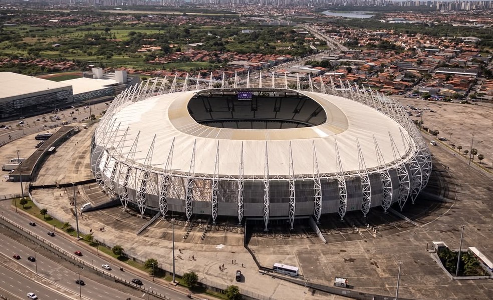 Arena Castelão, em Fortaleza.