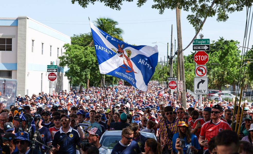 Torcida da Escócia 