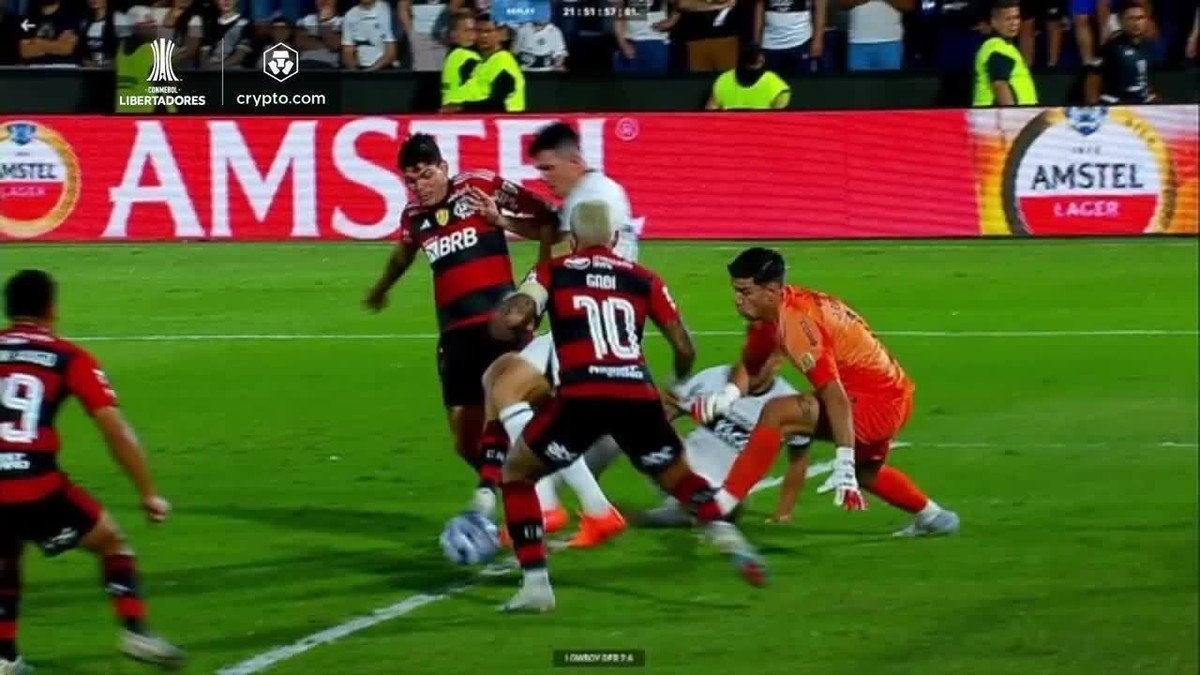 CBF divulga áudio e vídeo do VAR sobre o gol anulado do Flamengo