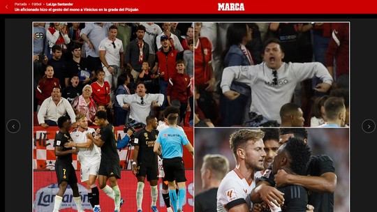 Sevilla expulsa torcedor por racismo em jogo contra o Real Madrid