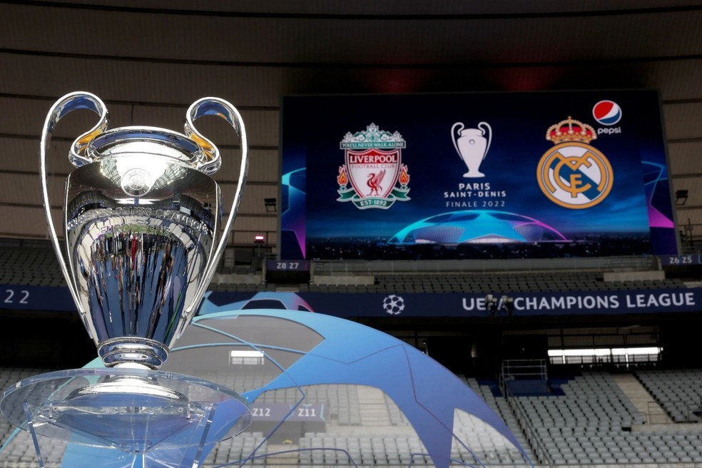 Final da Champions League, Liverpool x Real Madrid, é exibida em