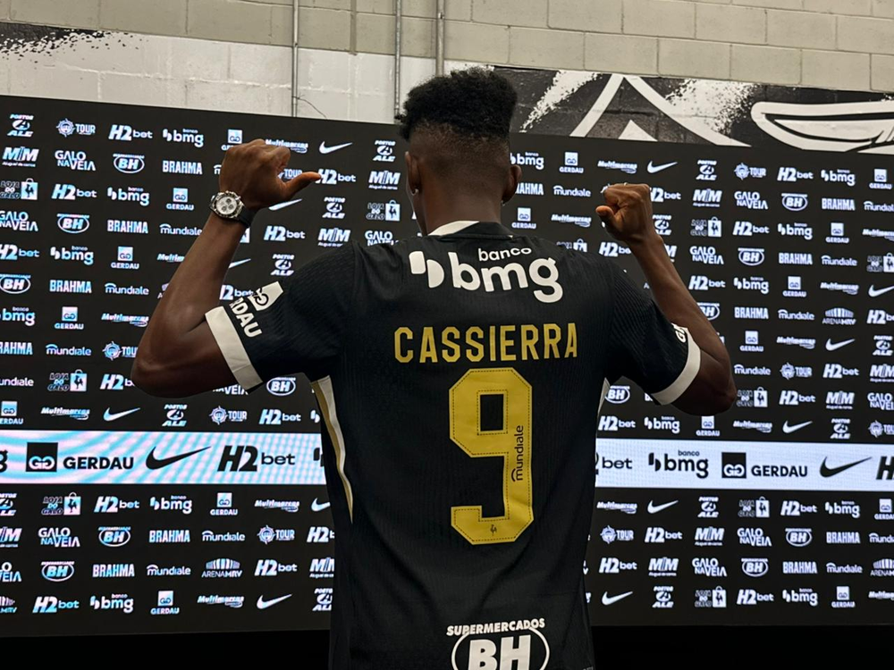 Substituto de Hulk, Cassierra assume protagonismo e alcança artilharia do Atlético-MG