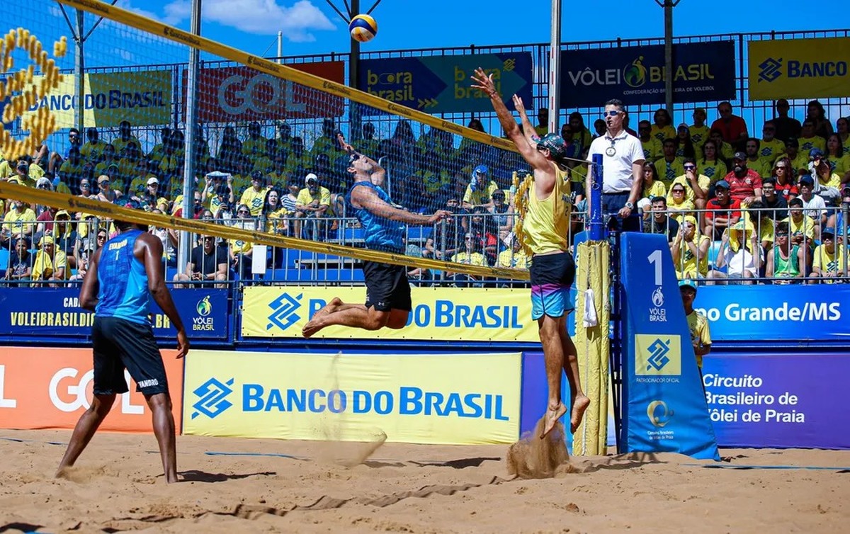Campo Grande vai sediar a 1ª etapa do Circuito Brasileiro de Vôlei de Praia 2024 ms ge