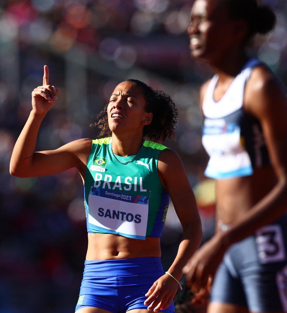 Marlene herdou a medalha de ouro — Foto: Reuters