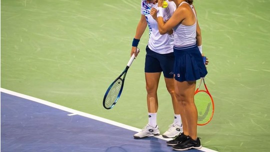 Luisa Stefani e Demi Schuurs vencem e avançam no US Open