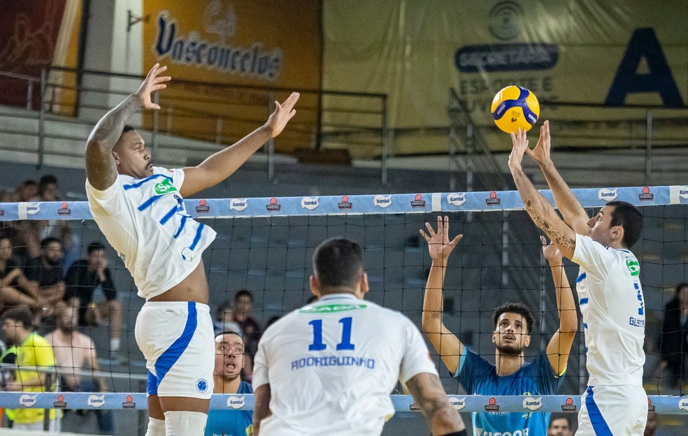 Cruzeiro, Araguari, Campeonato Mineiro masculino 2025 — Foto: Bruno Cunha