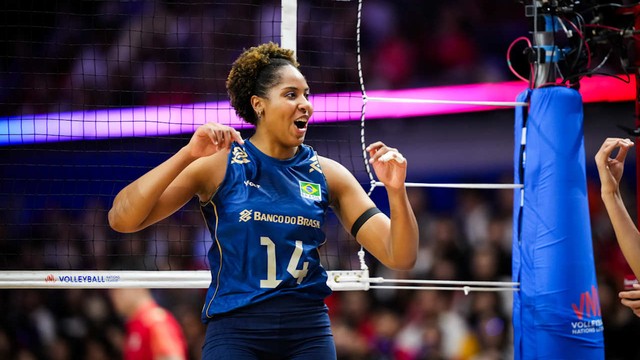 Brasil x Japão pela Liga das Nações Feminina de Vôlei