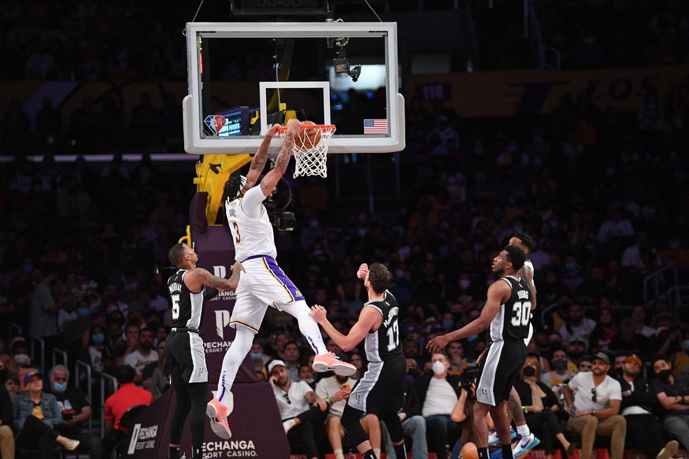 NBA: Lakers vencem Bulls com duplo-duplo de Anthony Davis, nba