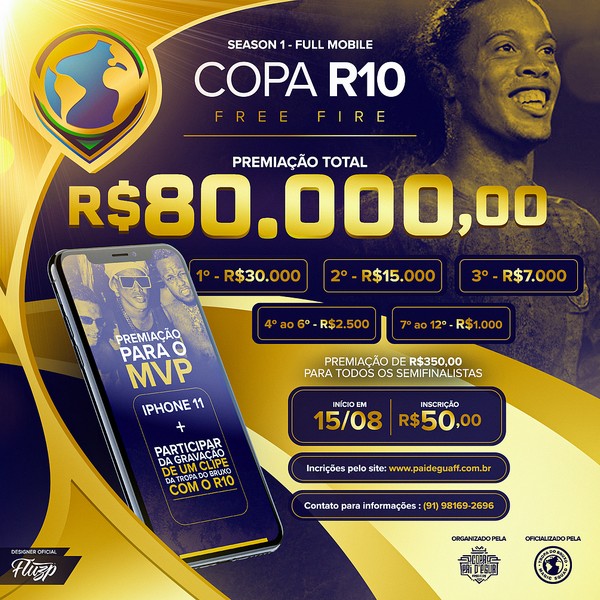 Equipe de Ronaldinho Gaúcho chega à final do torneio Games of Future