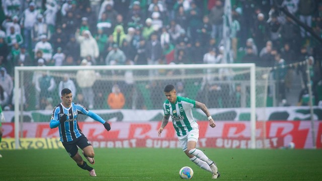 Cristaldo e Lucas Freitas em Juventude x Grêmio
