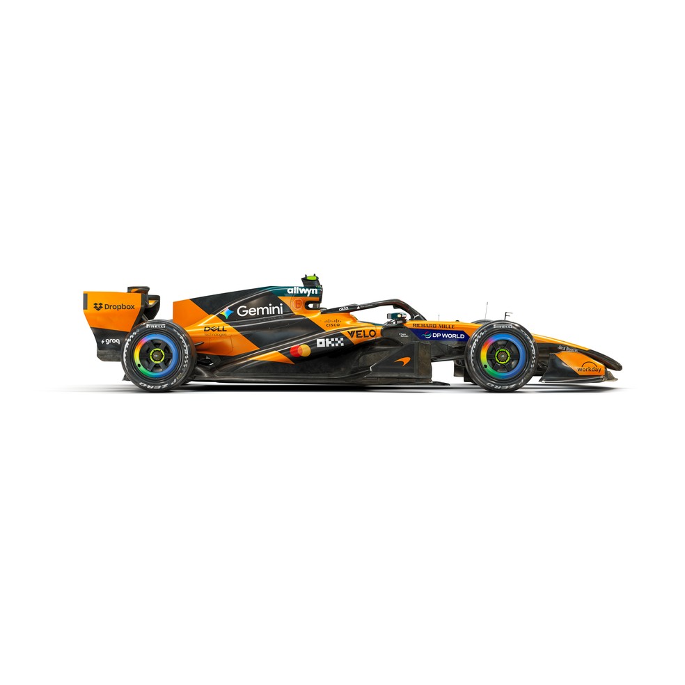 MCL40, carro da McLaren para a F1 2026 — Foto: Divulgação