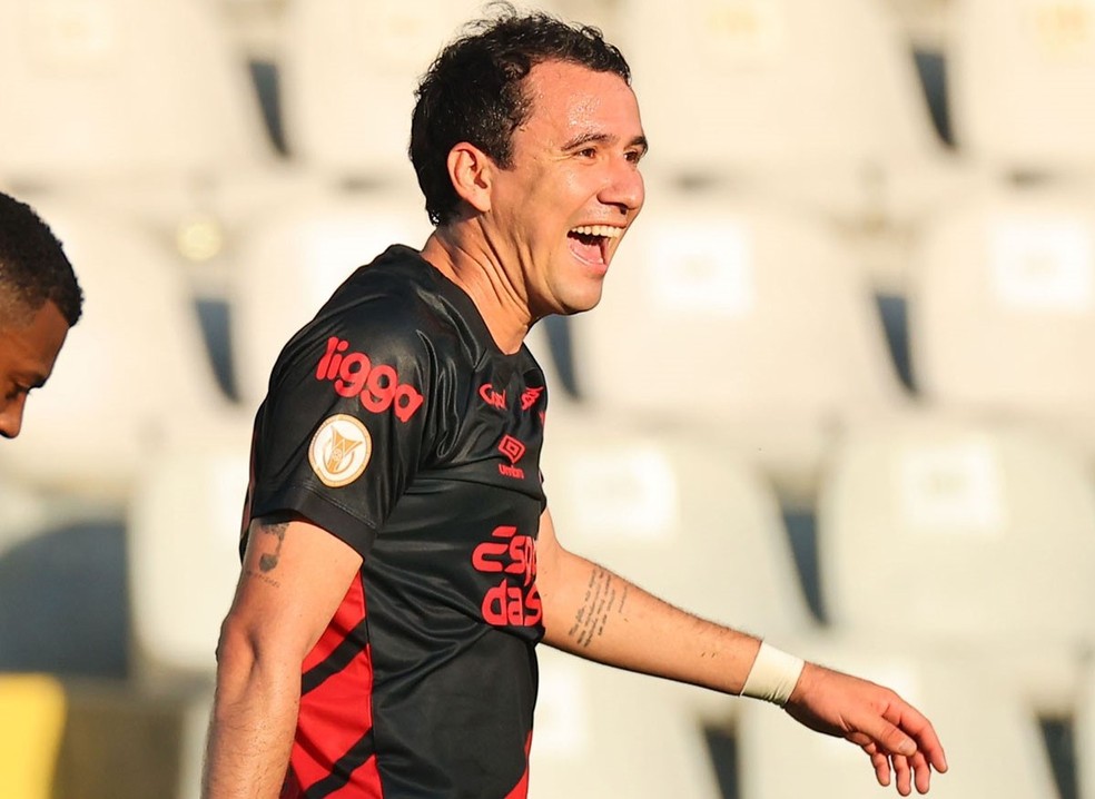 Pablo, autor do gol do Athletico — Foto: José Tramontin/ athletico.com.br