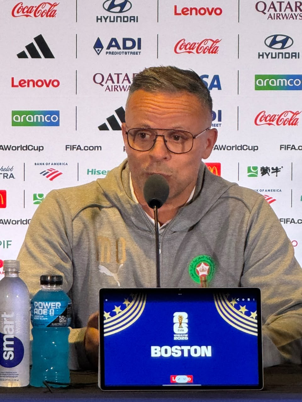 Técnico de Marrocos confirma desfalque de Saibari para quartas e diz: "França é favorita"