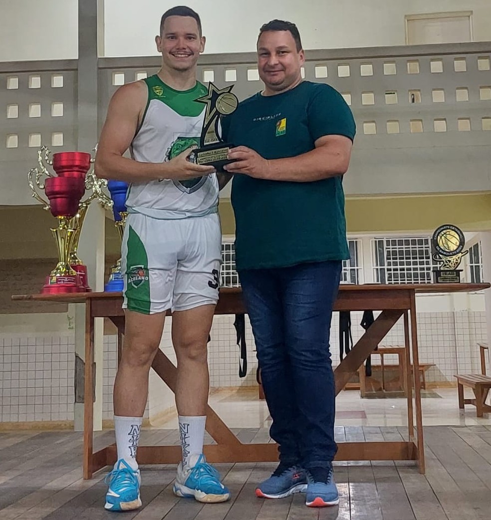 Gabriel Jucá (Acreano) – cestinha de três pontos do Campeonato Acreano de Basquete Masculino — Foto: Manielden Távora/Arquivo Pessoal