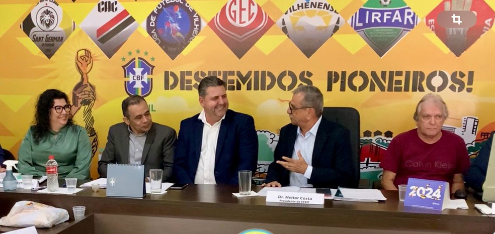 Alexandre Casagrande é eleito presidente da FFER — Foto: FFER