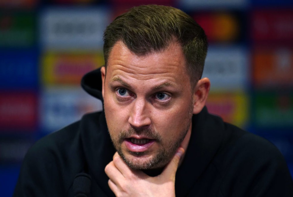 Técnico do Copenhagen lamentou chaveamento contra o Manchester City nas oitavas — Foto: Getty Images