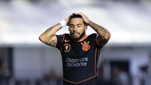 Yuri Alberto em Santos x Corinthians