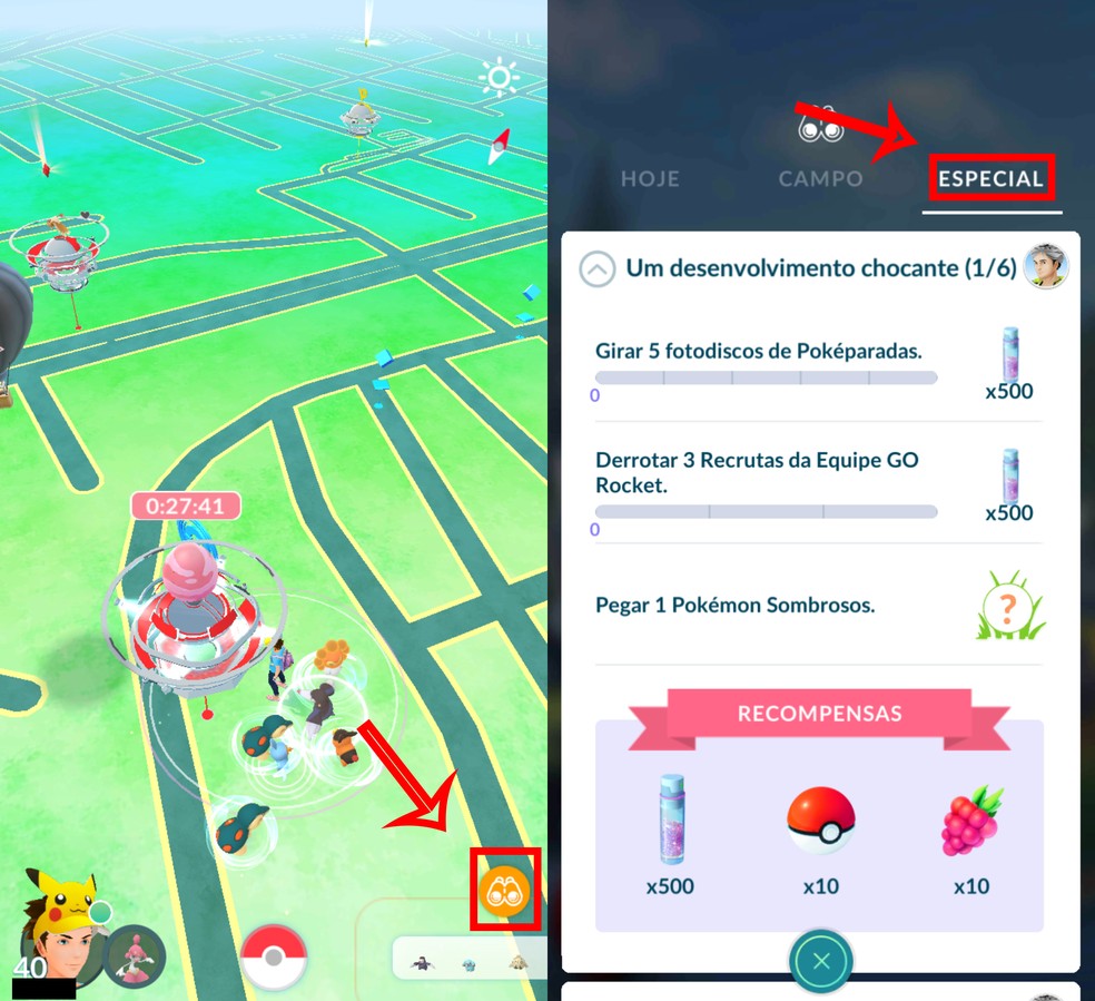 Pokémon Sombroso & Pokémon Purificado — Pokémon GO Centro de Apoio
