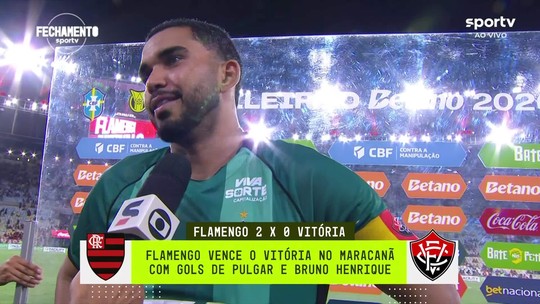 Arcanjo sobre chance de defender chute de Pulgar: "Não tinha como"