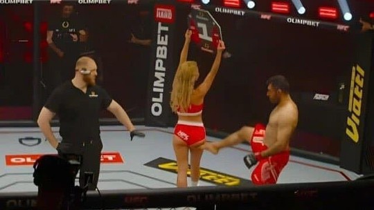 Vídeo: lutador chuta ring girl em evento de MMA na Rússia - Foto: (Reprodução/Instagram)