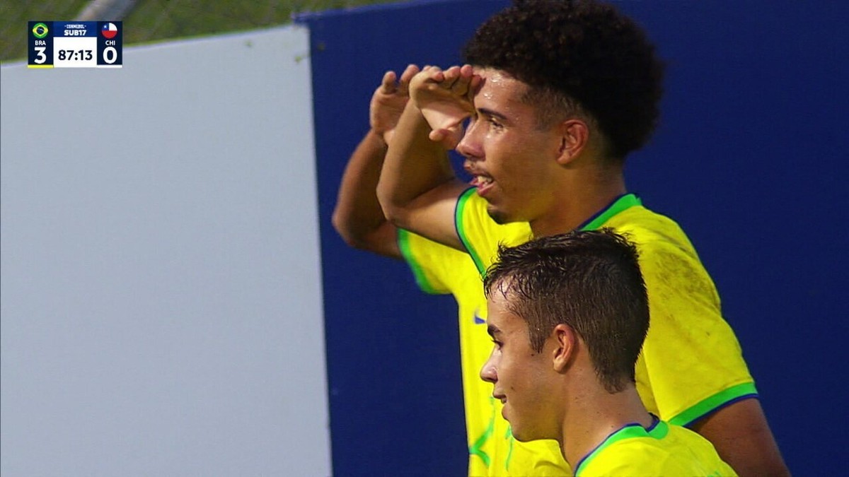 Kauã Elias vuelve a brillar cuando Brasil venció a Chile y se convirtió en el primero en ganar el Campeonato Sudamericano Sub-17 |  sudamericanos menores de 17 años