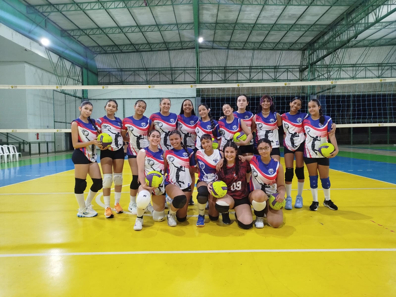 AABB e Universitário vencem na sequência da 1ª rodada do Acreano de Vôlei Sub-18