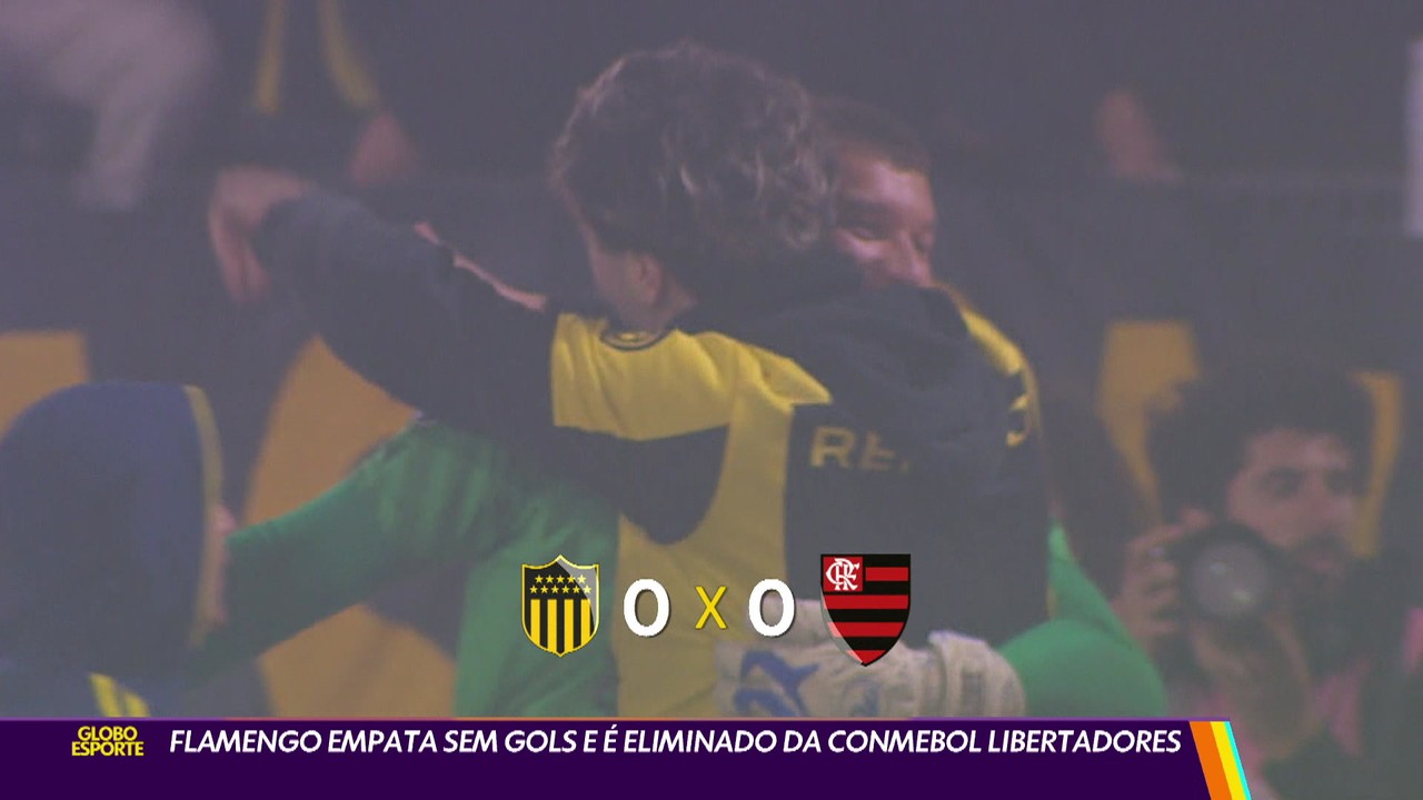 Flamengo empata sem gols e é eliminado da CONMEBOL Libertadores