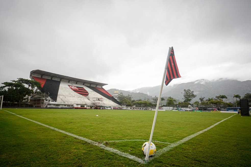 Estádio da Gávea não tem recebido público na arquibancada enquanto o clube a reforma — Foto: Nayra Halm/Staff Images Woman/CBF