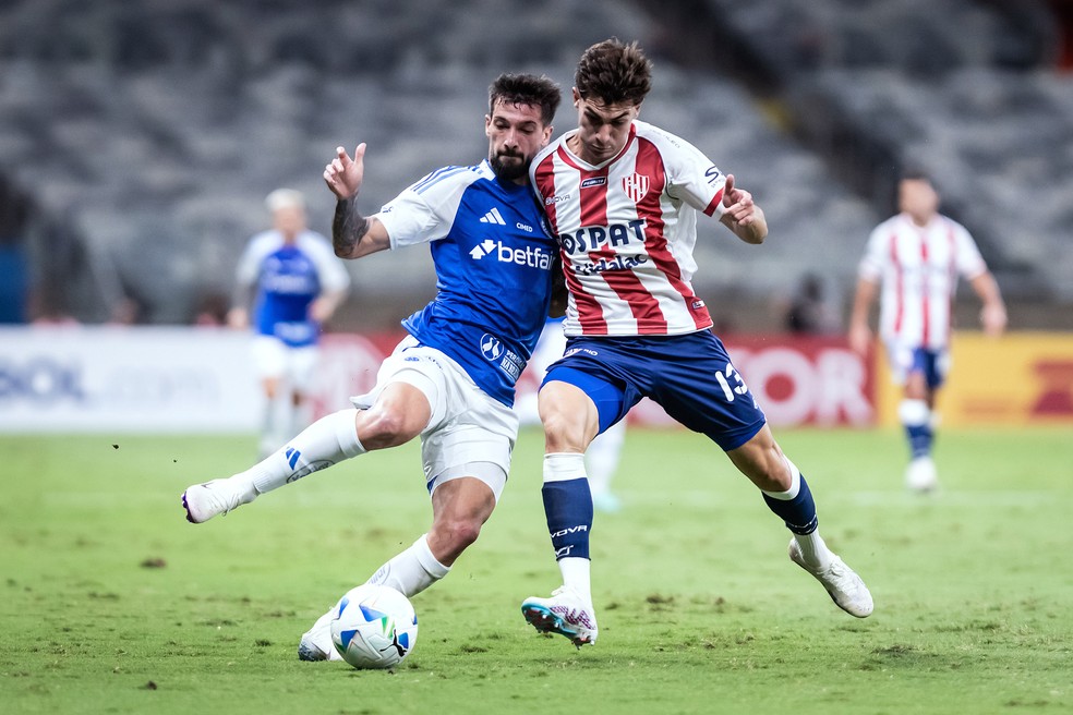 Cruzeiro x Unión Santa Fe; Copa Sul-Americana 2025 — Foto: Gustavo Aleixo/Cruzeiro