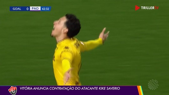 Veja lances de Kike Saverio, novo reforço do Vitória