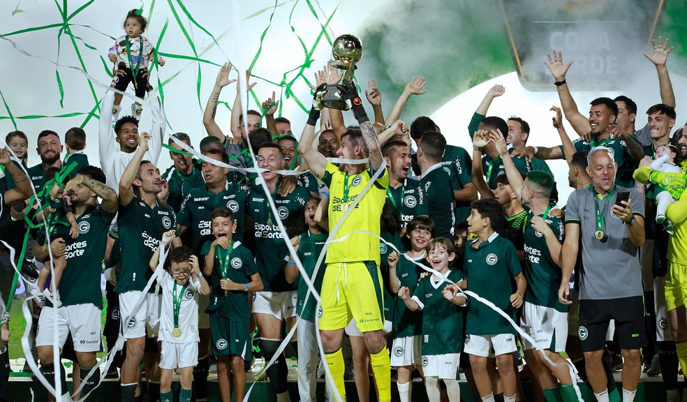 Goiás é o atual campeão da Copa Verde — Foto: Rosiron Rodrigues/GEC