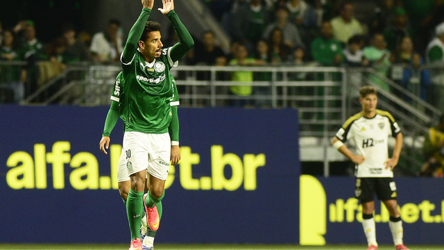 Gol de Lucas Evangelista em Palmeiras x Atlético-MG