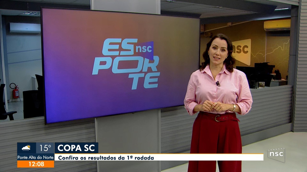 Santa Catarina vence o Marcílio Dias e é líder da Copa SC