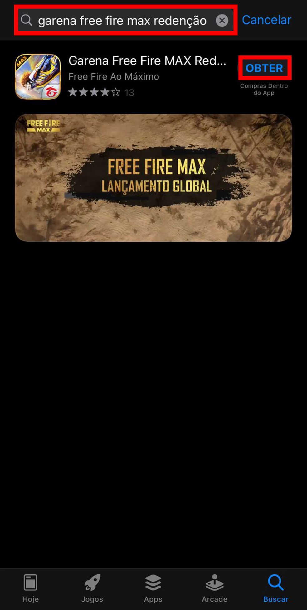 Como baixar Free Fire Max?