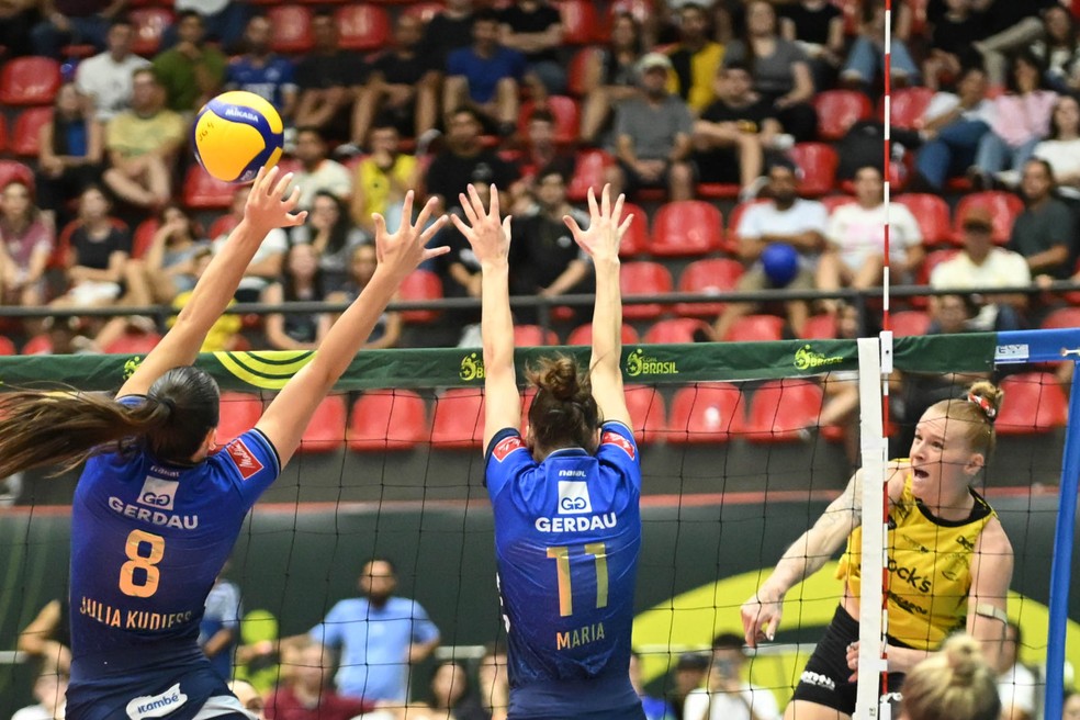 Praia Clube Minas Copa Brasil — Foto: CBV/Divulgação