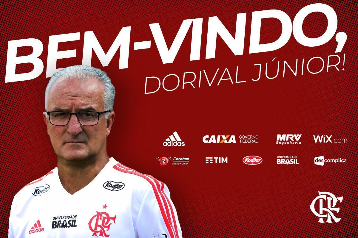 É oficial: Flamengo confirma Dorival Junior como novo treinador