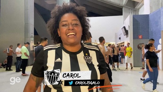 "O Galo atropelou o Flamengo", comemora Carol | A Voz da Torcida - Programa: A Voz da Torcida 