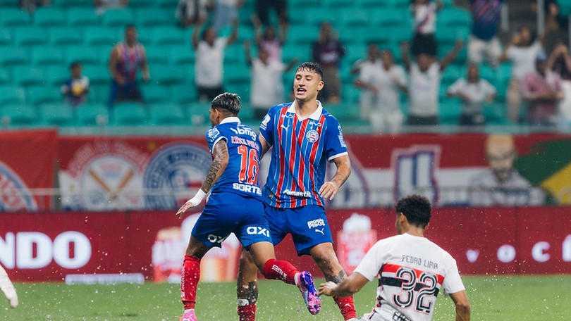 Bahia 3 x 2 São Paulo: assista aos gols e aos melhores momentos do jogo