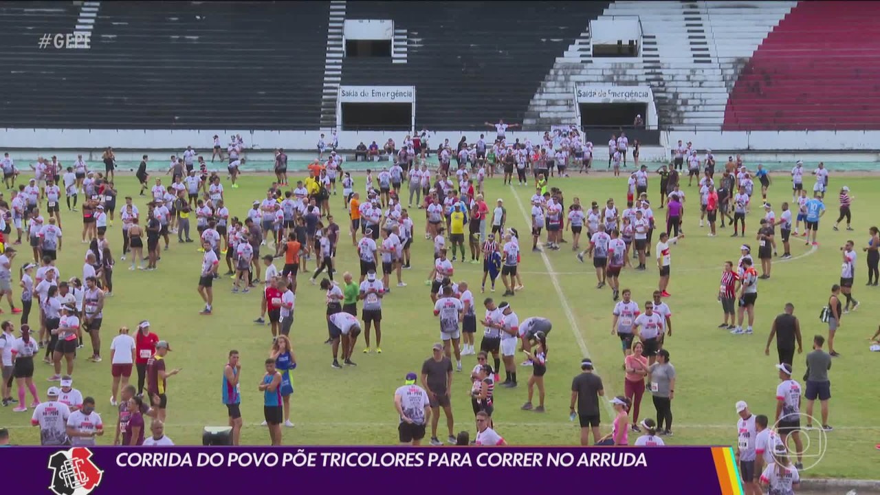 Corrida do Povo põe tricolores para correr no Arruda e adjacências