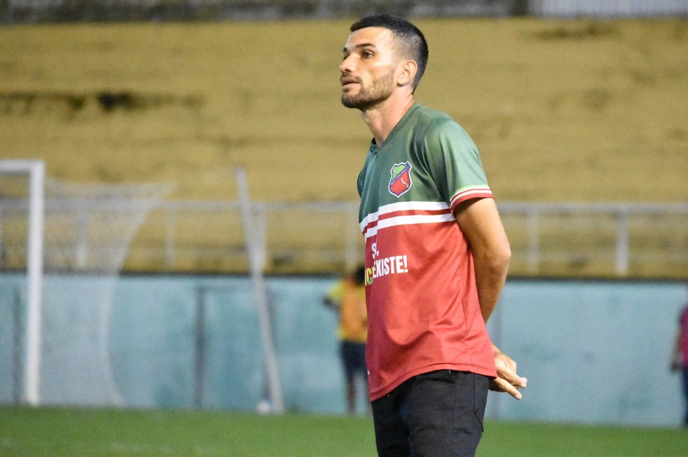 Kinho Brito, técnico do Humaitá — Foto: Arquivo pessoal/Manoel Façanha