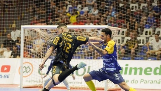 Umuarama vence o São José e sai na frente nas oitavasjogo do azar caça níquelfinal da Liga Nacionaljogo do azar caça níquelFutsal