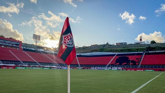 Vitória marca treino aberto no Barradão para a véspera do jogo contra o Bragantino