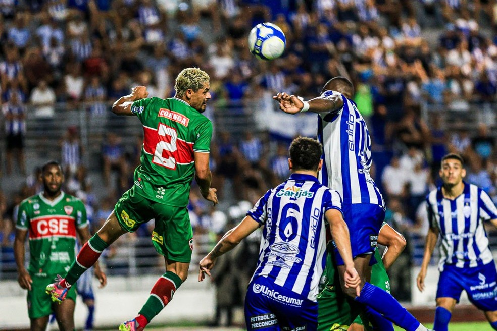 CSA só conseguiu vaga na Copa do Brasil após vencer seletiva contra o CSE — Foto: Ailton Cruz