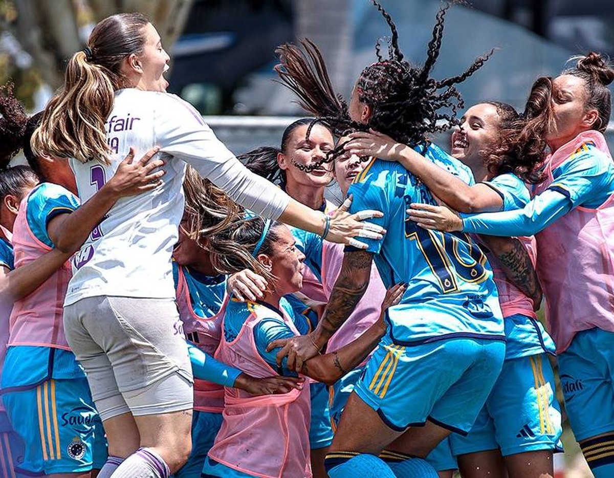 Cruzeiro feminino aplica maior goleada da história do clube ao vencer ...