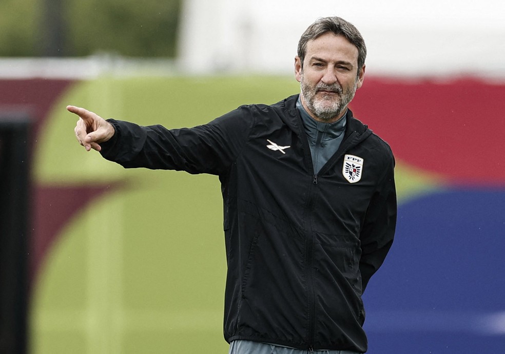 Thomas Christiansen durante preparação do Panamá x Croácia